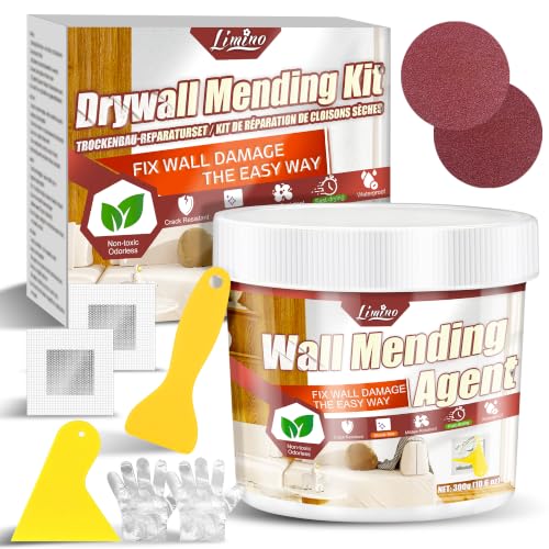 Drywall Repair Kit, 10.6oz Wall Spackle Repair Kit for Wall Hole Repair - size: 10.6oz
