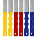 Honoson 6 Pcs Diamond Files Flat Sharpening Hones Color Coded
