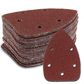 50 Pcs Mouse Detail Sander Sandpaper, 40 Grit, 5 Hole - size: 40 Grit - 50 Pcs
