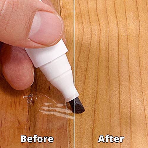 Rejuvenate Cabinet & Furniture Restorer And Touch Up Markers Kit, Fills Scratches, Seals and Protects Wood, Restores Life To Cabinets And Furniture