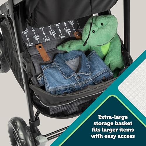 Safety 1st Grow and Go Flex 8-in-1 Car Seat Stroller Combo, Baby Stroller Travel Systems for Infants 4-30 lbs, Stroller and Carseat Combo Set, Forest Tide - color: Forest Tide