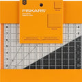Fiskars 2-Piece Square Sewing Ruler Set, 6.5" x 6.5" and 12.5" x 12.5" - size: 6.5" Sq & 12.5" Sq