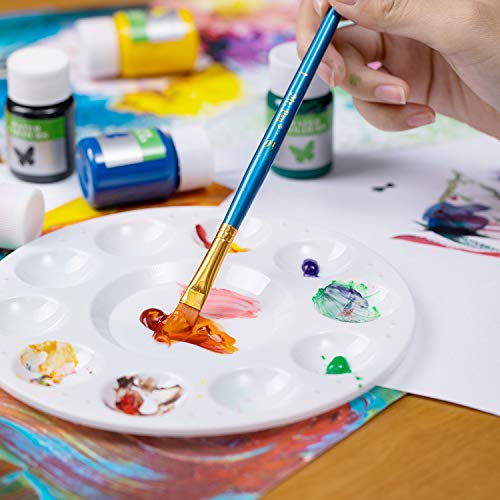 Mr. Pen- Round Paint Tray Palettes, 4 Pack - size: 4 Pack