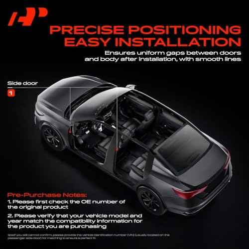 A-Premium Door Hinge Assembly Compatible with Toyota, Lexus, Scion