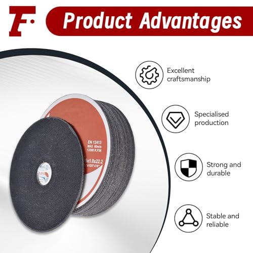 25 Pack 4.5" x.040 x7/8" Cut-Off Wheel - Metal & Stainless Steel Cutting Discs - size: 25pcs 4-1/2"*0.040"*7/8"