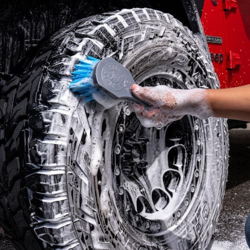 Chemical Guys, Big Blue Stiffy Heavy Duty Tire & Upholstery Cleaning Brush