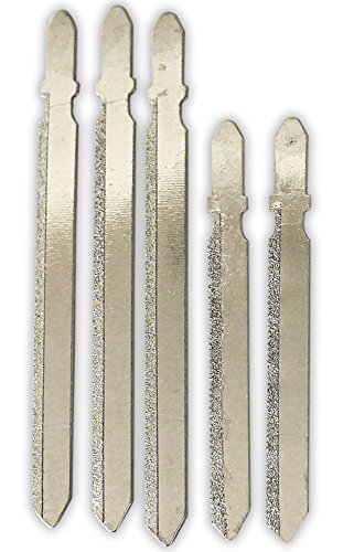 HAWK 5-Piece Diamond Jigsaw Blades | Versatile & Durable | Cuts Wood, PVC, Aluminum & More | Sizes: 2 1/2" (6.35 cm) & 3 1/2" (8.89 cm)