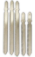 HAWK 5-Piece Diamond Jigsaw Blades | Versatile & Durable | Cuts Wood, PVC, Aluminum & More | Sizes: 2 1/2" (6.35 cm) & 3 1/2" (8.89 cm)