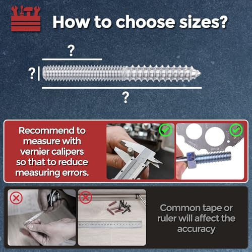25pcs Hanger Bolts W/Hex Nuts 5/16"-18x3 Zinc Coated - size: 5/16"-18x3"
