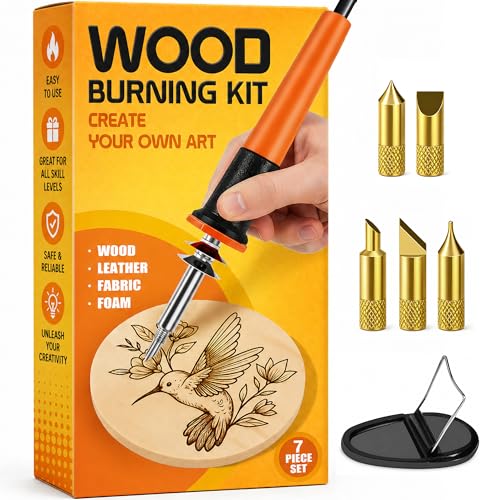 Wood Burning Kit for Adults Teens Beginners Easy to Use
