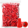 300 Pcs Red Wire Connectors Nuts, Electrical Wire Caps Insulated - color: Red-300PCS