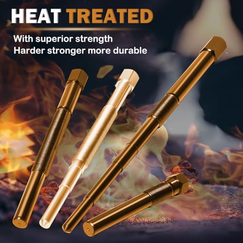 4-Piece Clutch Puller Tool Kit - Includes Primary Drive Clutch Pullers for Polaris Models 1985-2024: Fits Ranger, RZR, Sportsman, General, Scrambler - OEM # 2870506, PA-48595, 2872085, PU-52422