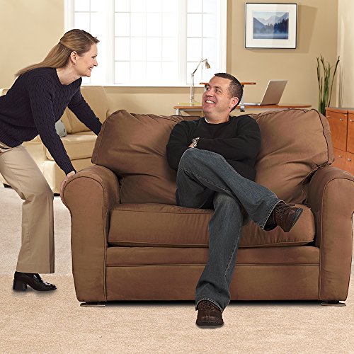 Super Sliders 5" Square and 3 1/2" Round Combo Pack Reusable Furniture Movers for Carpet, Beige (16 Pack) - color: Beige, size: 16 Pack