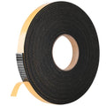 Self Adhesive Foam Tape Weatherstrip 1in x 1/4in x 33Ft High Density Foam Insulation Strips Foam Seal Weather Stripping with Strong Adhesive for Door and Window Sound Isolation Soundproofing - size: 1in x 1/4in x 33Ft