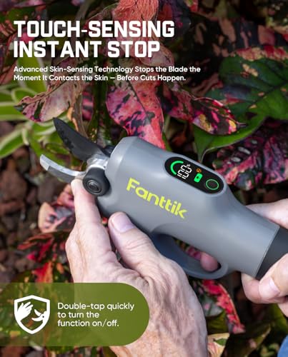 Fanttik R11 Pro Brushless Cordless Mini Reciprocating Saw & Fanttik Y10 Pro 7.2V Cordless Pruning Shears with Brushless Motor