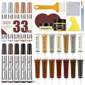 Wood Furniture Repair Kit Markers Touch Up Scratch Cover for Dark Wood