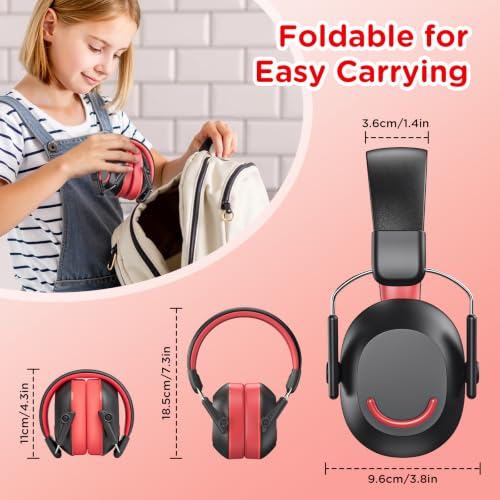 Link Dream Kids Ear Protection Ear Muffs SNR 30dB for Concert Shows Events - color: Black, size: 1 Pack