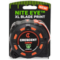 Crescent Lufkin 16' SHOCKFORCE NITE EYE Magnetic Tape | LM1316B-02 - size: 16' Magnetic, style: SAE