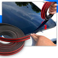 1PC Weather Stripping Door Seal Strip,Rubber Car Door Seal Weather Stripping, T-Shape Windshield,Black(16FT,0.55INCH) - color: Black-16FT/0.55INCH