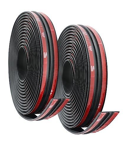 Zlirfy 22Ft Car Windshield Rubber Seal,Car Windshield Seal Strip,T Shape Automotive Weather Stripping for Front Rear Windshield,Automotive Door Sealing Strip Sunroof Seal