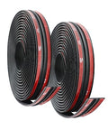 Zlirfy 22Ft Car Windshield Rubber Seal,Car Windshield Seal Strip,T Shape Automotive Weather Stripping for Front Rear Windshield,Automotive Door Sealing Strip Sunroof Seal
