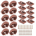 10PCS Drawer Slide Track Guide Glide for kenlin for Rite Trak 2 for Center Mount Drawer for Dressers, for Hutches and for Nightstand Drawer - style: 10 Sets