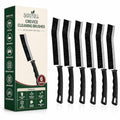 Crevice Cleaning Brush Set – 6Pcs Hard Bristle Cleaning Tools for Grout, Tile Floors, Gaps & Narrow Spaces – Small Grout Scrub Brush for Cleaning Bathroom, Shower, Window Tracks, Kitchen