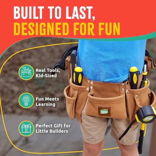 Sparkjump Deluxe Kids Tool Set - color: Brown