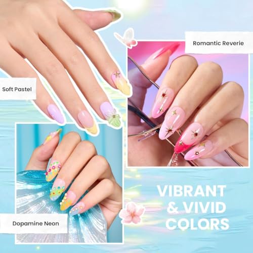 Beetles 110 PCS Gel Nail Polish Set, Fall Gel Polish Kit 100 Colors - color: Infinite Inspiration - 100 Colors (110 Pcs)