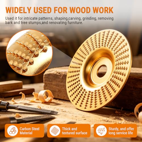 Angle Grinder Polishing Pad,for 4"/4-1/2"Grinders Cutting Shaping Sanding