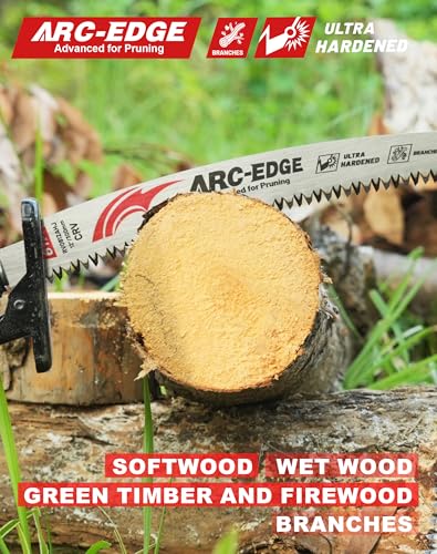 EZARC Arc Edge Reciprocating Saw Blades, 12-Inch 6TPI for Pruning, 3-Pack - size: 12 Inch