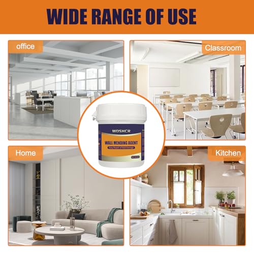 Drywall Repair Kit Drywall Hole Repair Patch Kits Wall Spackle Repair Paste with 8.5OZ White Wall Repair Putty with Scraper, Wall Surface Hole Fill Quick and Easy Solution (1Pack) - color: 1Pack