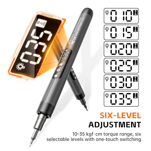 ANVANNA 120-IN-1 Mini Electric Screwdriver Set is a comprehensive electric precision tool kit designed for electronics repair and assembly tasks - style: Max Grey