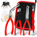 Automotive Electrical Disconnect Pliers Set, 4-Piece
