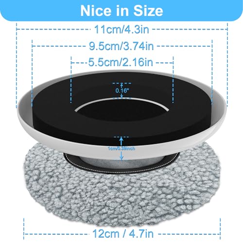 New Upgrade Furniture Movers Sliders: Multi-Surface Furniture Sliders - size: 4.3in Round 4+4Pack
