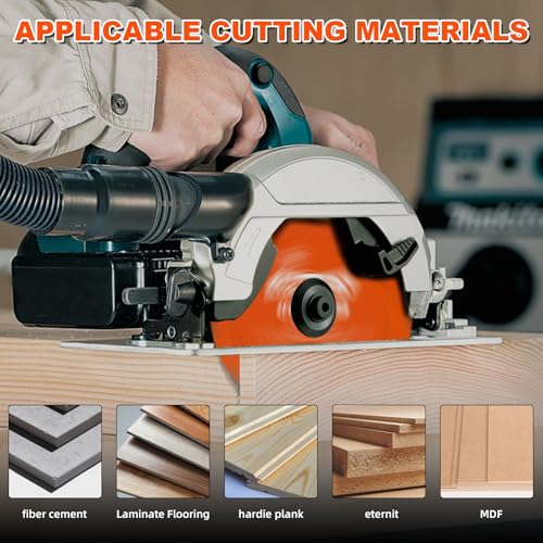 1 Pack 12 Inch 8T PCD Tipped Hardie Blade Fiber Cement Circular Saw Blade - size: 12" 8T (1 Pack)