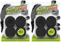 Slipstick GorillaPads CB149 Non-Slip Furniture Pads/Rubber Grippers (Set of 8) Self-Adhesive Furniture Feet Floor Protectors, 1-1/2 inch Round, Black (Pack of 2) - size: 1-1/2" Round (Pack of 2)