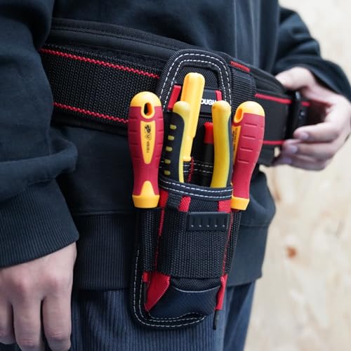 Small Tool Pouch with Belt Clip,Small Tool Holder Pouch, Min Work Organizer Tool Holster and Knife Holder