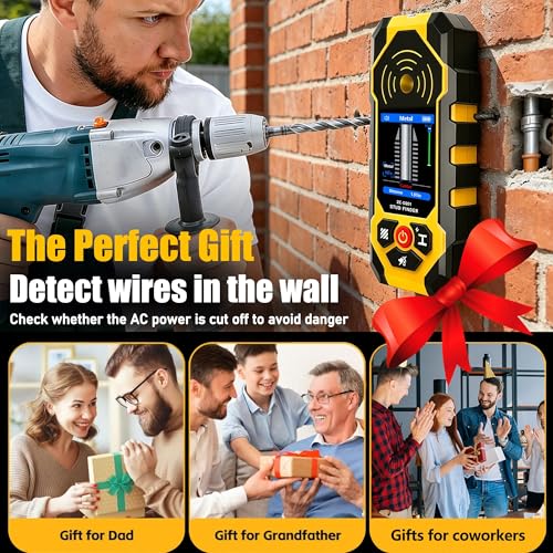 Stud Finder Wall Scanner4 in1Wall Stud Detector of Wood AC Wire Metal Studs