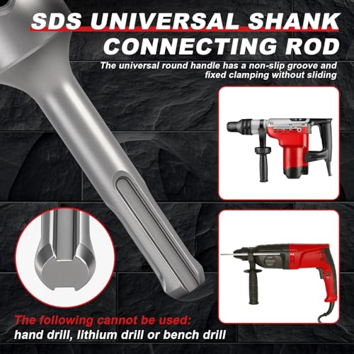 Professional 39PCS Concrete Hole Saw Kit with SDS Plus & Max Shank - size: (1-3/16" to 4-5/16")-39PCS