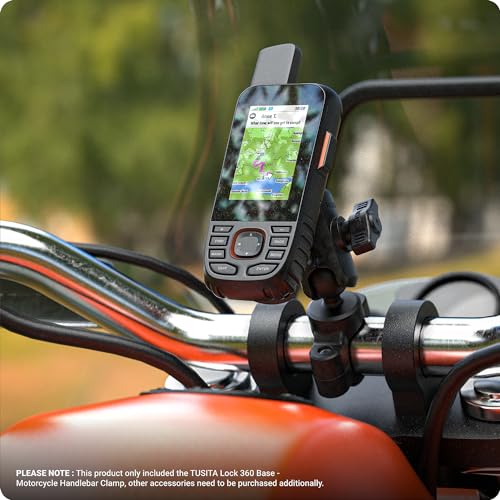 TUSITA Lock 360 Base - Motorcycle Handlebar Clamp - size: Handlebar Clamp