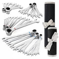 DURATECH 32-Piece Ratcheting Combination Wrench Set - size: Metric&SAE(32 PCS)
