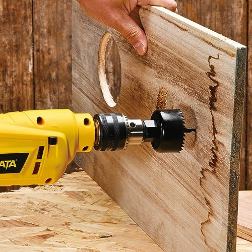 KATA 18-Pieces Hole Saw Kit 3/4"-5" for Soft Wood, Drywall, PVC, Plastic - color: 18 PCS