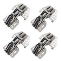 RV Soft Close Cabinet Hinges for Motorhome, Caravan, Camper & Travel Trailer - 4pc Overhead Cabinet Hinges