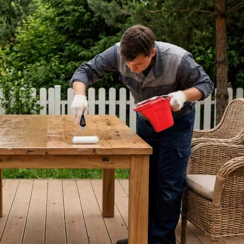 Mister Rui Paint Bucket Kit with Magnetic Holder 27 Pieces Paint Pail Set