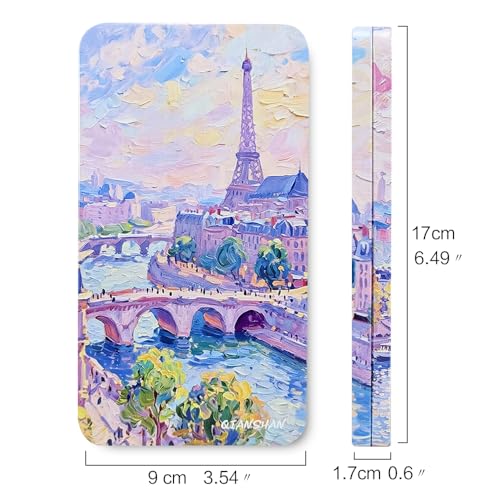 qianshan 40Pcs Empty Half Pans Watercolor Tin Palette with Magnetic Stripe - color: Paris Impression