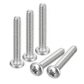 uxcell #4-40x3/4 Pan Head Machine Screws 304 SS Phillips Drive, 25 Pack - size: #4-40x3/4"