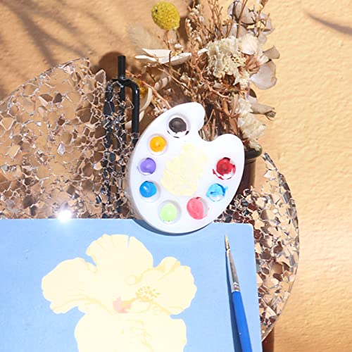 Sketching Board Clip Resin Mold Paint Pallet Silicone Mold Crystal Epoxy Mold for Painting Tray Palette Mold