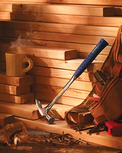 ESTWING Framing Hammer, 30oz Long Handle Straight Rip, Milled Face, E3-30SM - size: 30 oz, style: Milled Face