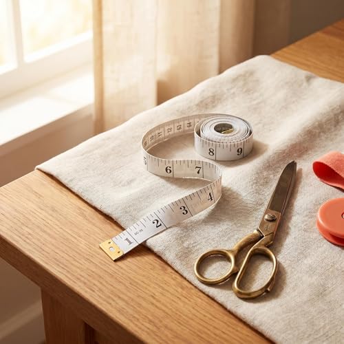 Measuring Tape for Body Measurements, Soft Tape Measure Double Scale, Has 150 Centimetre Scale on Reverse and Front 60 Inch - color: White